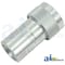 A & I Products Female Coupler Body 4" x4" x1" A-4050-16 - alternate 1
